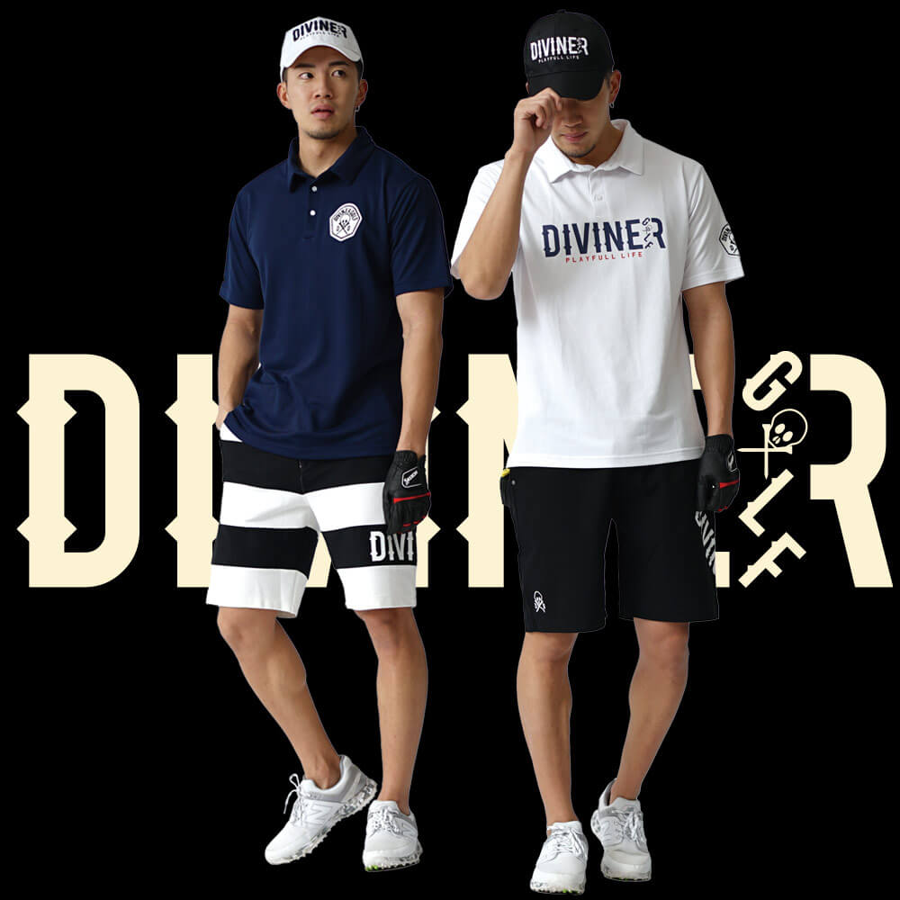 DIVINER GOLF】PLAY FULL LIFE!もっと自由に、遊びつくせ-2022SSコレクション-