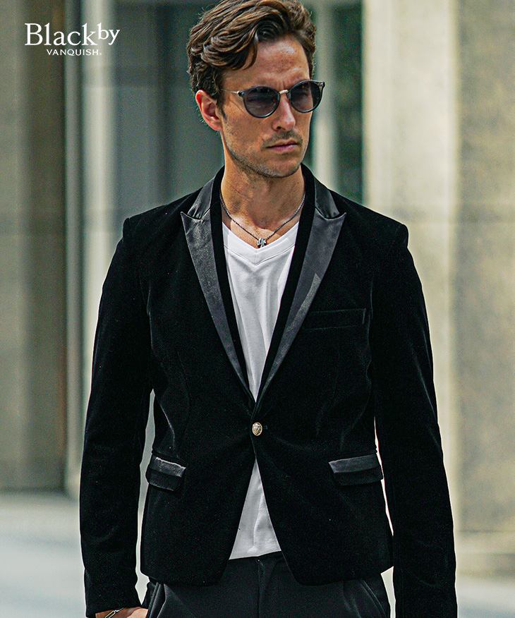 DEALDESIGN ディールデザイン 黒ジャケット アウター メンズ DEALDESIGN ディールデザイン 黒ジャケット アウター メンズ