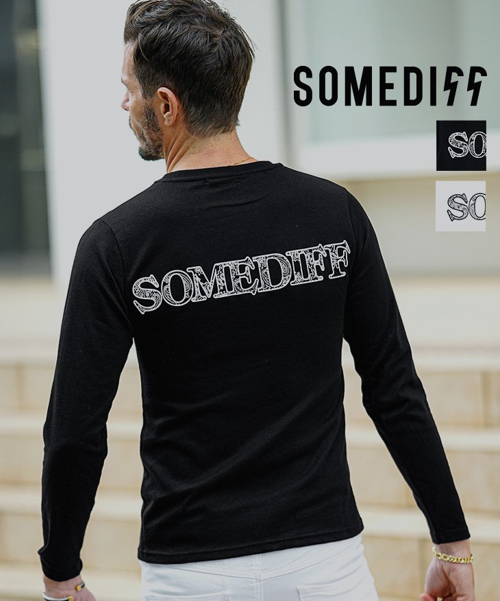 バックペイズリー厚盛プリントロンT