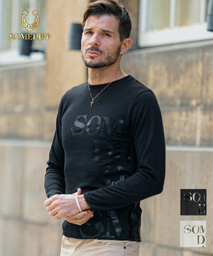 [サムディフ] イタリアンカラー総柄シャツ の存在感と遊び心 メンズ 長袖シャツ 襟ワイヤー入り 襟立て シャツ チェック 千鳥 ウ 抜群の存在感と遊び心を放つ『イタリアンカラー総柄シャツ』｜【公式】joker（ジョーカー）