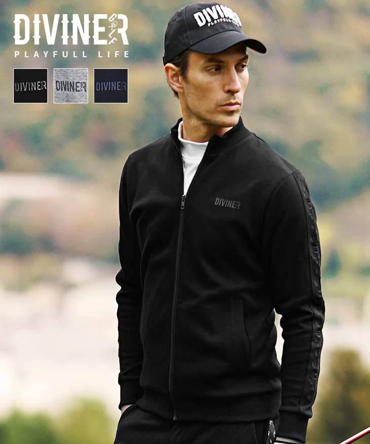 スムース刺繍スタンドジャケット