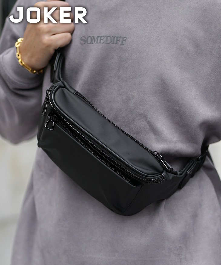 PUレザーボディバッグ