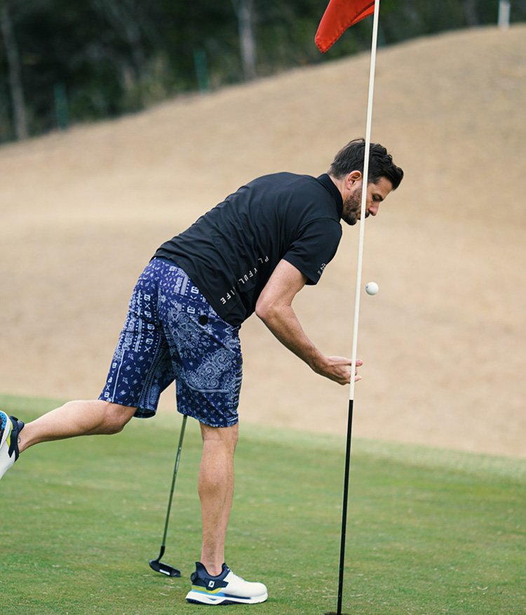 サイドプリントポロシャツ_コーデ1