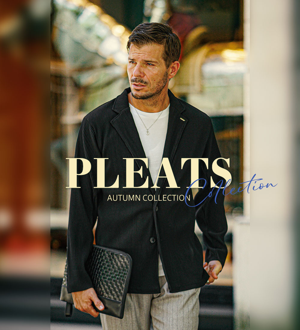 プリーツシリーズ特集 2025AW joker メンズファッション