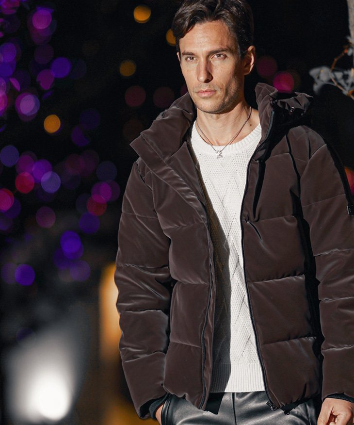 PADDED JACKET コーデ3