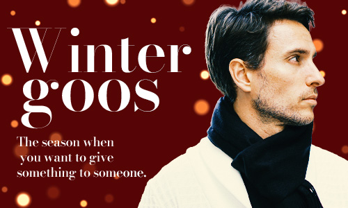 想いを贈る、冬。メンズギフト特集