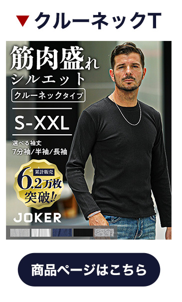 68921ランダムテレコクルーネックカットソー