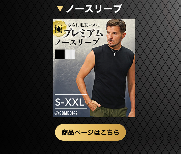 【極】プレミアムノースリーブ