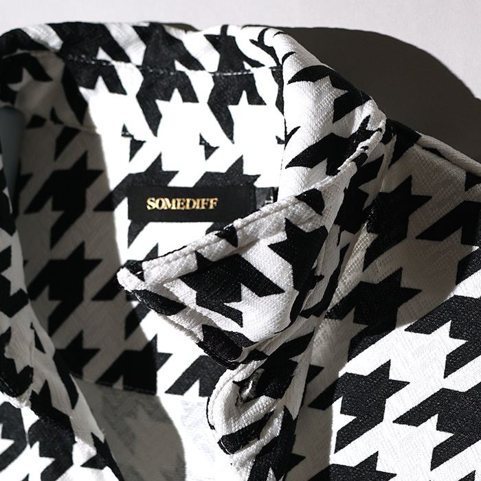 イタリアンカラー 襟元ディテール