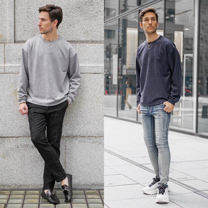 足元で、全体を引き締める。