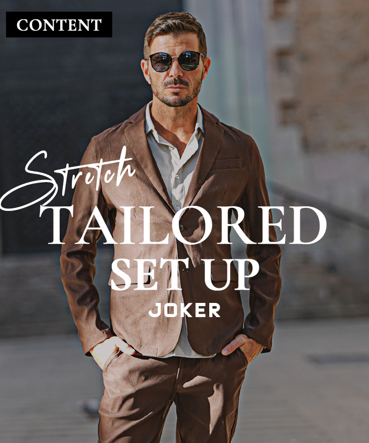 SOMEDIFF テーラードセットアップ