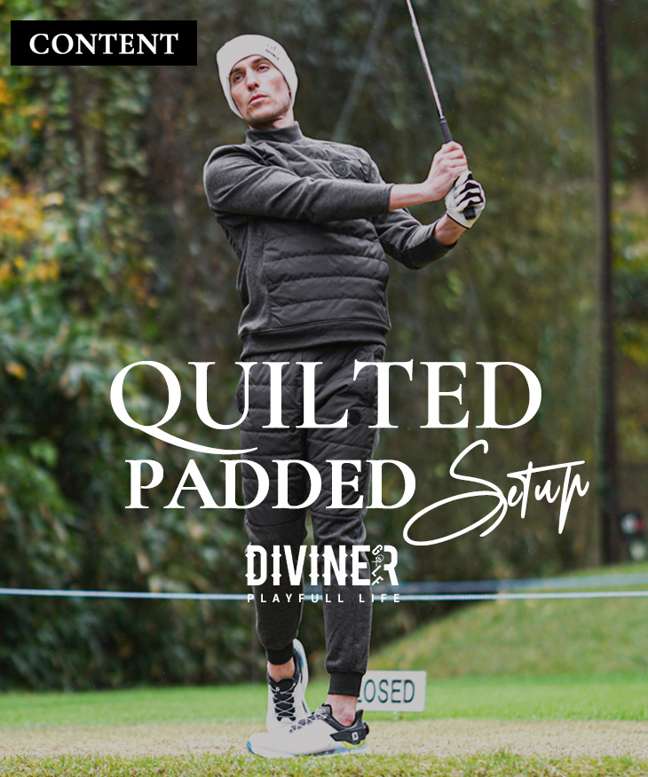 DIVINER GOLF 中綿キルト切替セットアップ