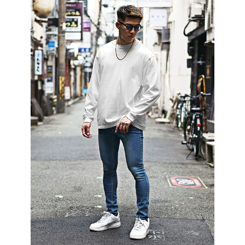 ビックTシャツ×喜平ネックレス