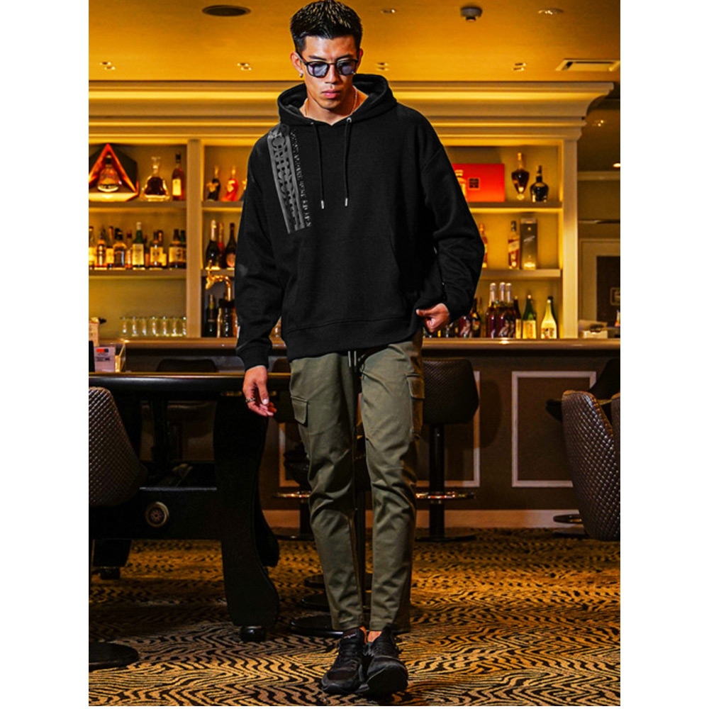 1度着用のみ】overlap clothing パーカー