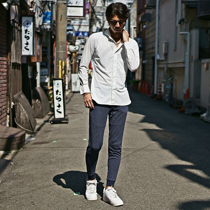 シャツのコーデ