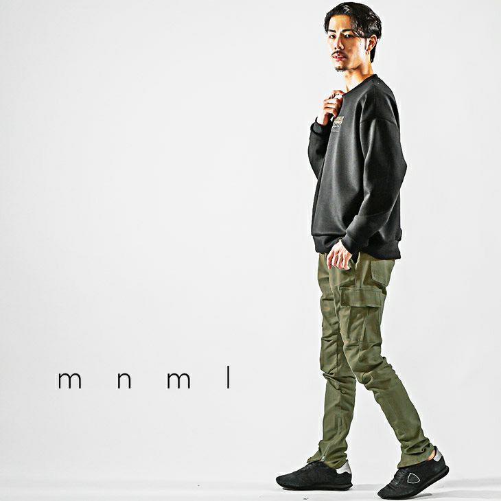 スキニーカーゴパンツ mnml