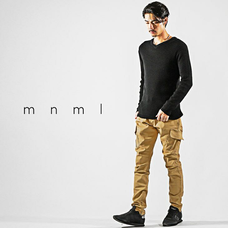 スキニーカーゴパンツ mnml
