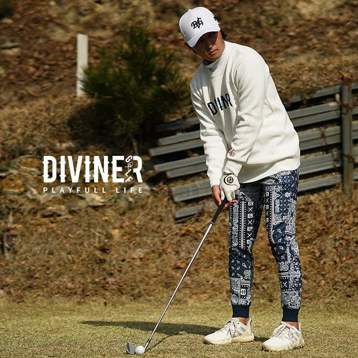 ペイズリージョガーパンツ DIVINER GOLF |【公式】joker ペイズリージョガーパンツ DIVINER GOLF |【公式】joker