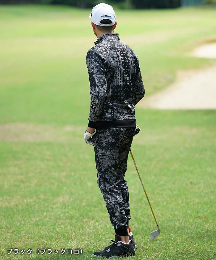 Local GOLF ペイズリー柄　シャツ&パンツセット Local GOLF ペイズリー柄 シャツ&パンツセット