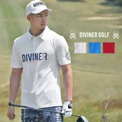 【DIVINER GOLF】フロントロゴポロシャツ