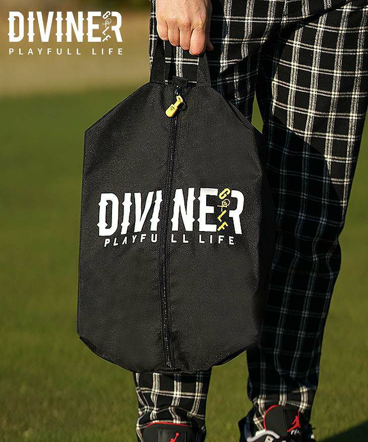 DIVINER GOLF】ペイズリーカートバッグ