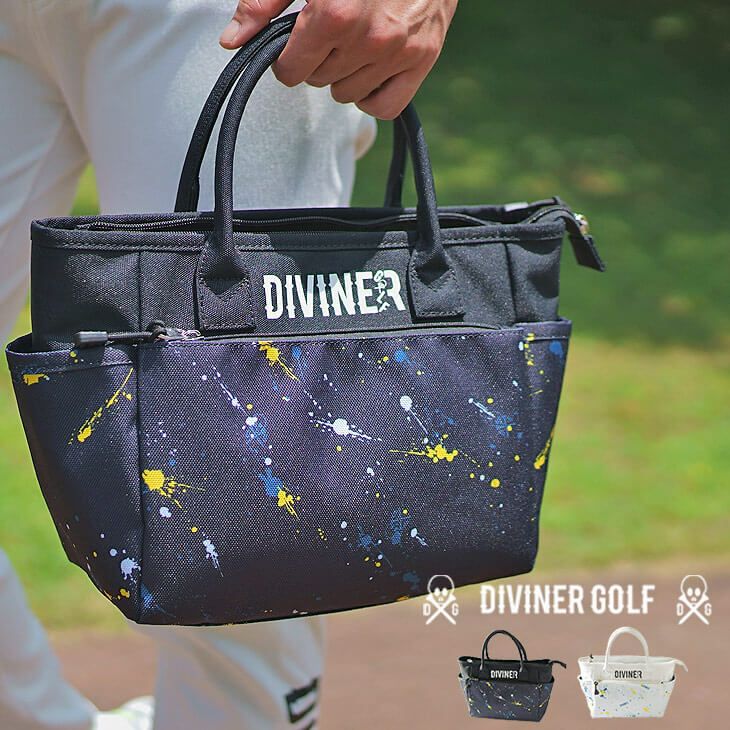DIVINER GOLF】ペイズリーカートバッグ