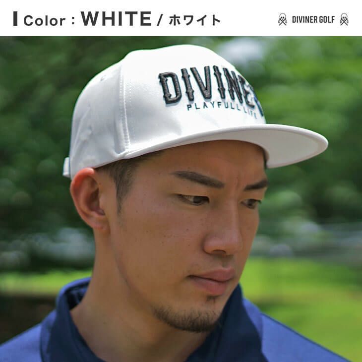 Diviner Golf ロゴベースボールキャップ