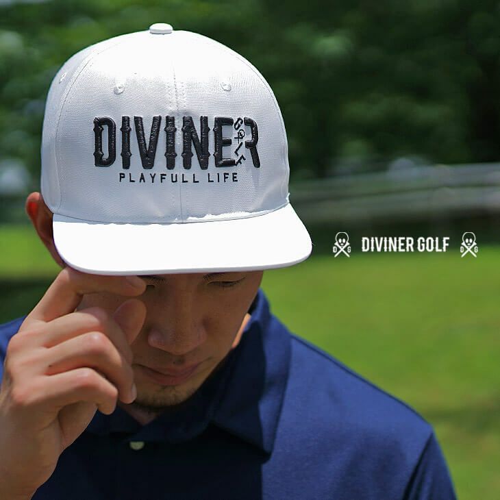 Diviner Golf ロゴベースボールキャップ