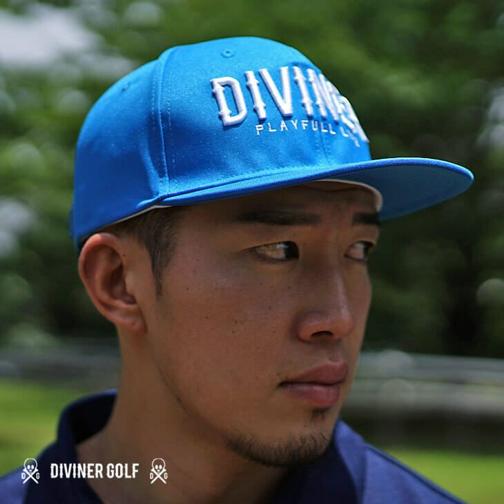 DIVINER GOLF】ロゴベースボールキャップ