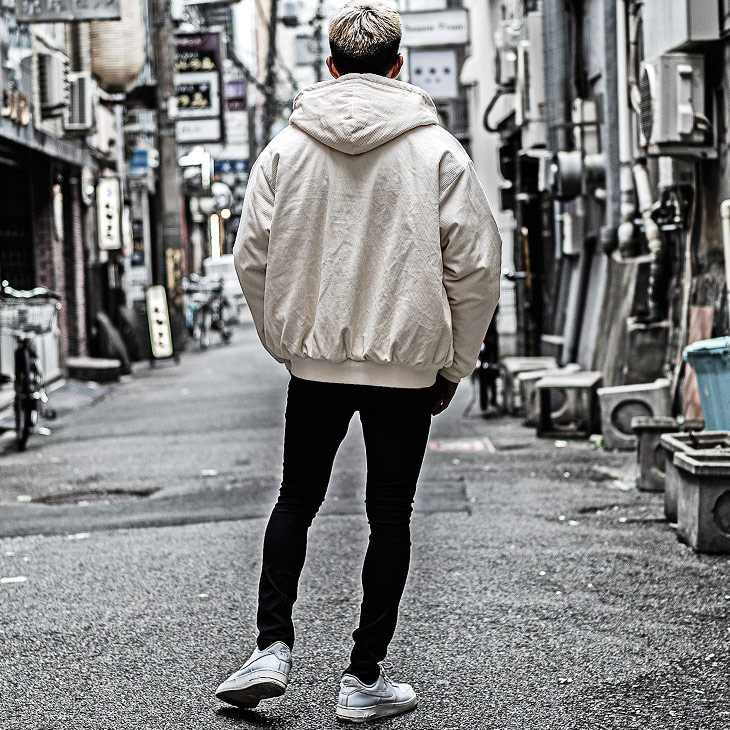 コーデュロイブルゾン