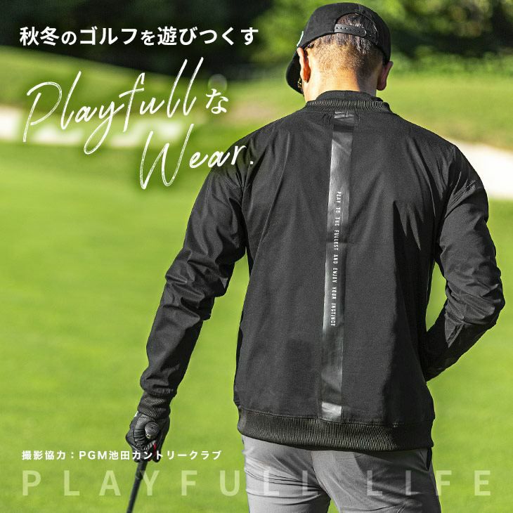 DIVINER GOLF|ゴルフウェア】ストレッチプルオーバージャケット