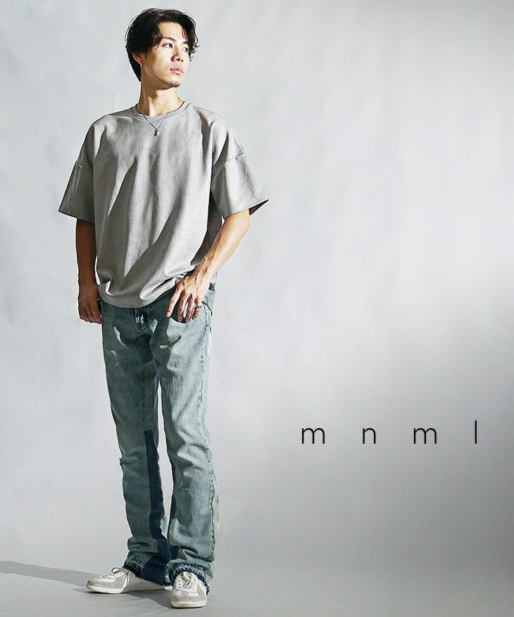 2トーンフレアデニム(mnml ) 2トーンフレアデニム(mnml )