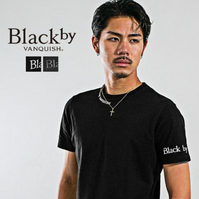 ロゴクルーネックTシャツ Black by VANQUISH トップス 半袖Tシャツ