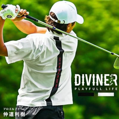 ストレッチ半袖プルオーバージャケット DIVINER GOLF トップス