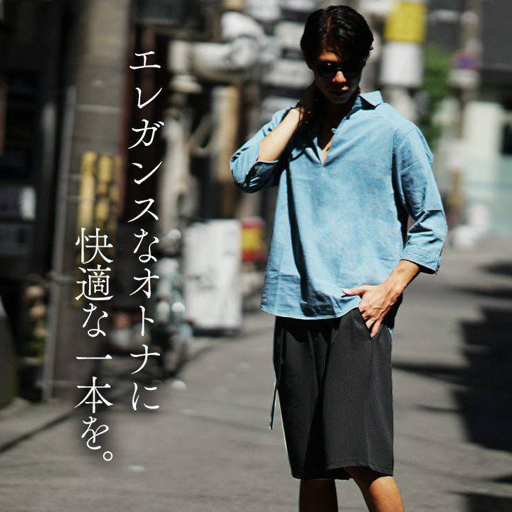 JOKER ワイド デニム バギーショーツ ハーフパンツ y2k jorts