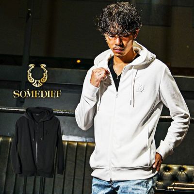 ロゴニットテープZIPパーカー SOMEDIFF トップス ｜【公式】joker