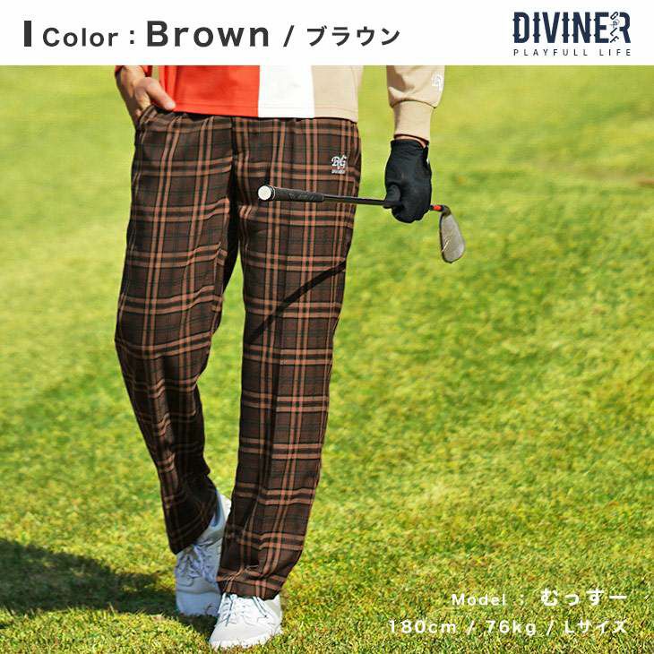 チェックパンツ DIVINER GOLF ｜【公式】joker（ジョーカー）