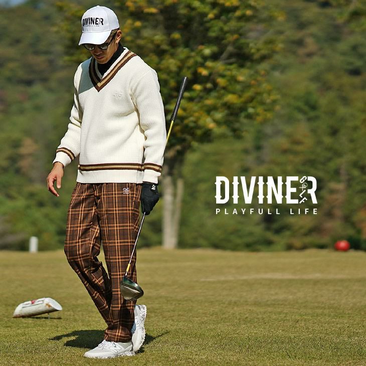 Vネックニット DIVINER GOLF ｜【公式】joker（ジョーカー）