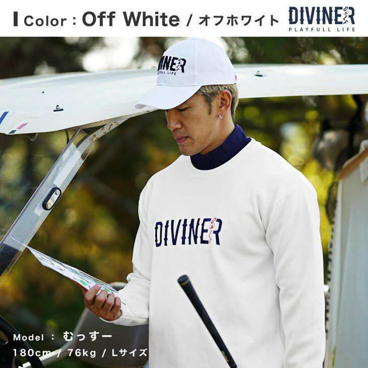 ロゴ刺繍ニット DIVINER GOLF ｜【公式】joker（ジョーカー）
