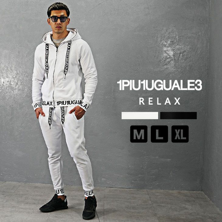 ワイドスピンドルロゴセットアップ/1piu1uguale3 relax｜【公式