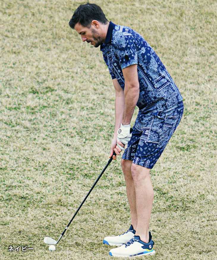 DIVINER GOLF（ディバイナーゴルフ）『ペイズリー柄ショーツ