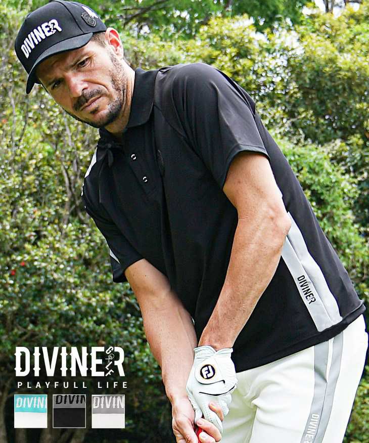 ボーダーポロシャツ DIVINER GOLF トップス｜【公式】joker（ジョーカー）
