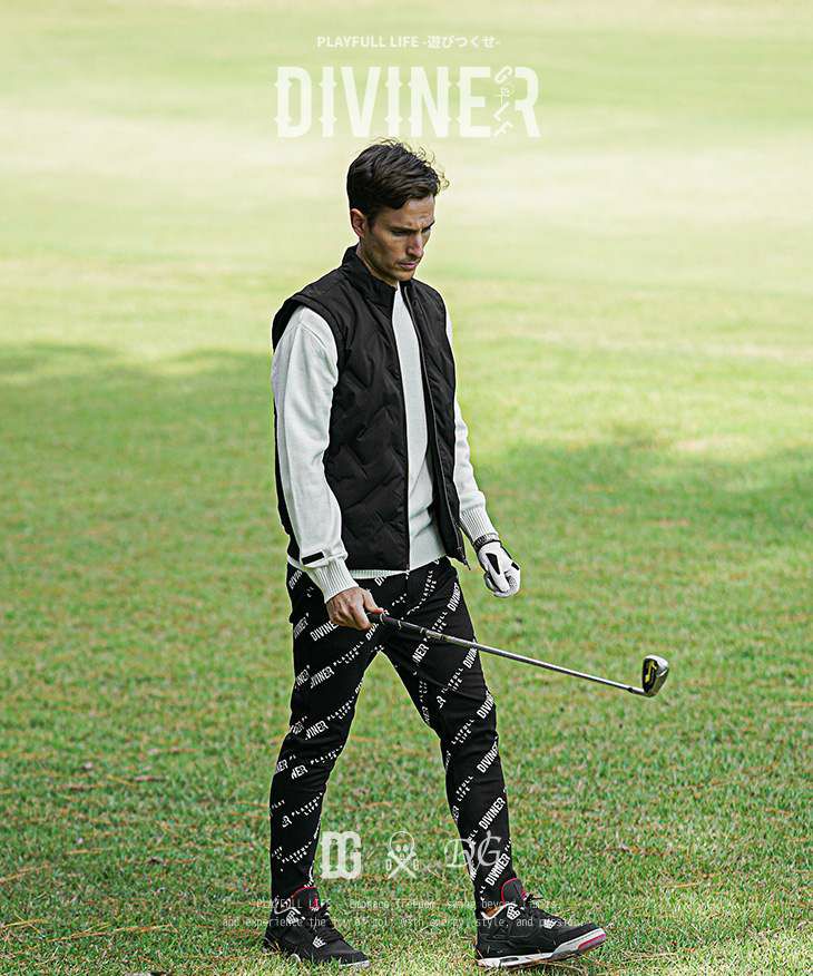 DIVINER GOLF（ディバイナーゴルフ）『圧着キルトダウンベスト