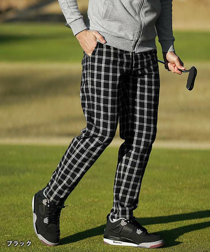 DIVINER GOLF（ディバイナーゴルフ）『チェック柄ロングパンツ