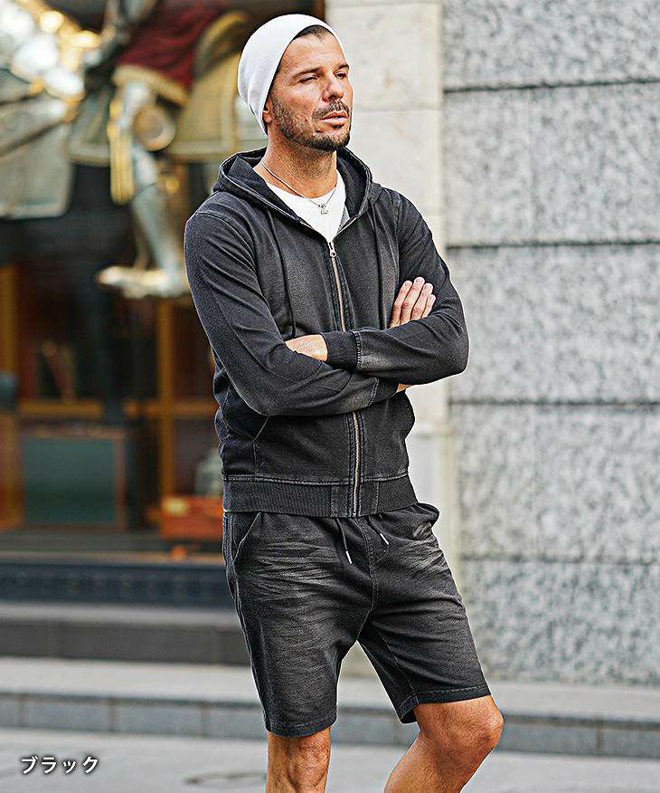 カットデニムショーツセットアップ｜【公式】joker（ジョーカー）